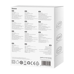 NONAME - Baseus Rýchlonabíjačka do siete GaN5 Mini 20W EU biela