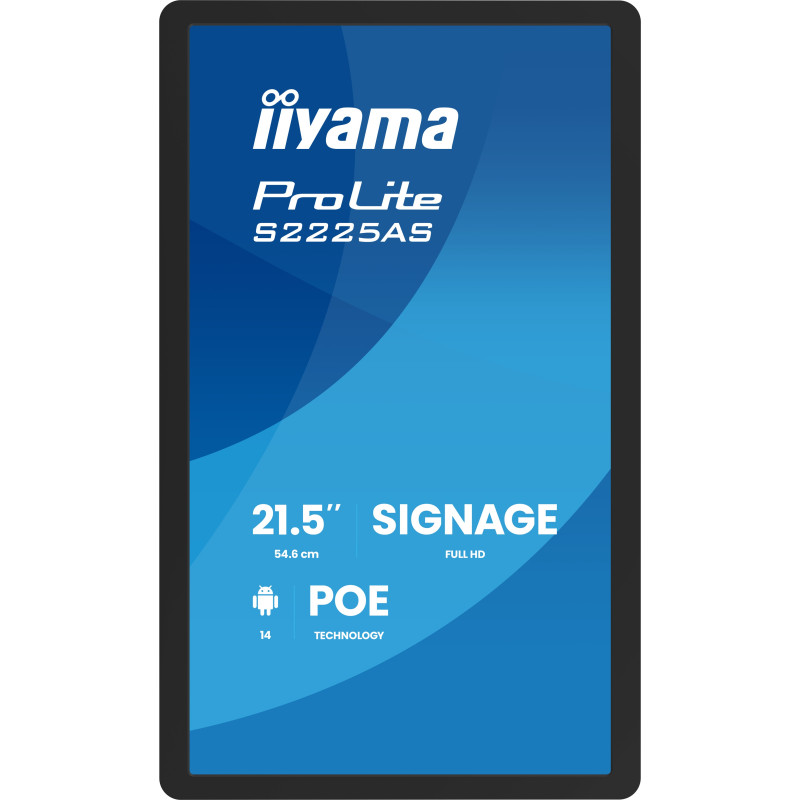 22'' iiyama S2225AS-B1P: IPS, FHD, Android