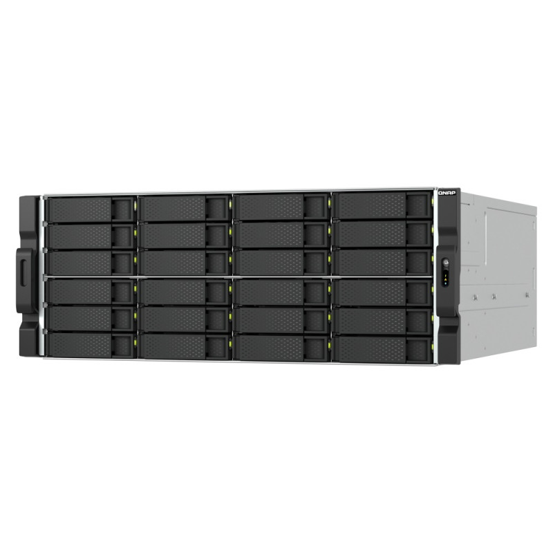 QNAP TS-h2477AXU-RP-R7-32G (Ryzen Pre 5,3 GHz, ZFS, 32 GB DDR5 RAM, 24x SATA, 2x 2,5GbE, 2x 10GbE)