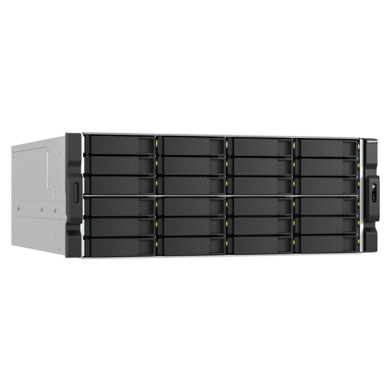 QNAP TS-h2477AXU-RP-R7-32G (Ryzen Pre 5,3 GHz, ZFS, 32 GB DDR5 RAM, 24x SATA, 2x 2,5GbE, 2x 10GbE)