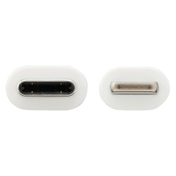 EATON - Kabel USB-C 2.0 / Lightning, s LED diódou, MFi, (Samec/Samec), odolný kábel, 3.05m