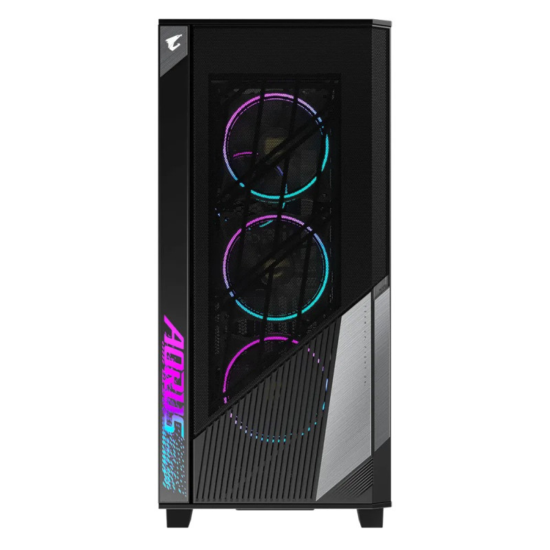 GIGABYTE AORUS C500/Midi Tower/transpar./čierna