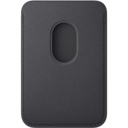 APPLE - iPhone FineWoven Wallet with MS - Black