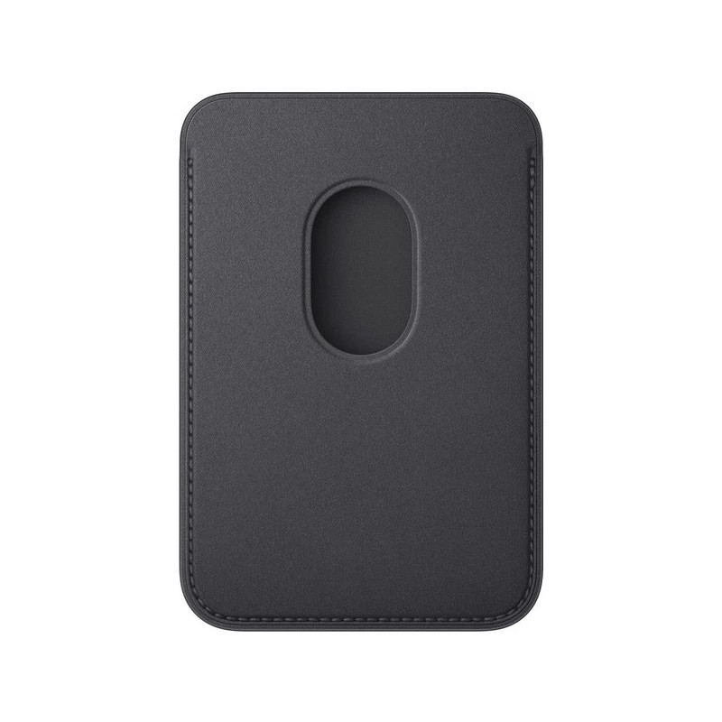 APPLE - iPhone FineWoven Wallet with MS - Black