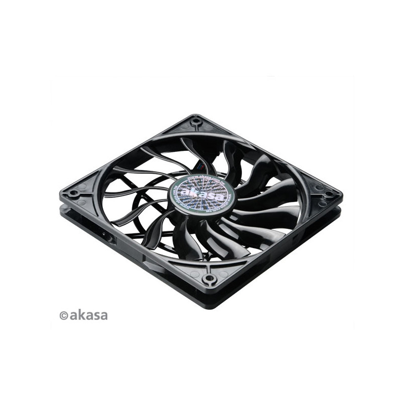 ventilátor Akasa - 12 cm slim