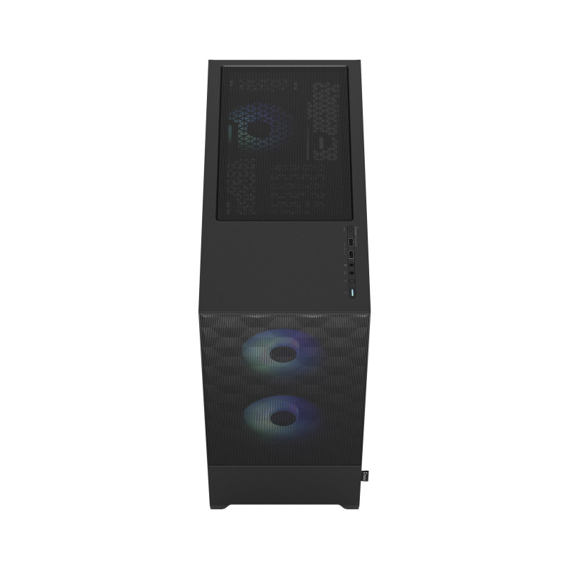 Fractal Design Pop Air RGB Black TG Clear Tint/Midi Tower/Transpar./Black