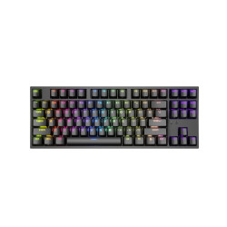 Genesis herná mechanická klávesnica THOR 404/RGB/Khail Box Brown/Drôtová USB/US layout/Čierna