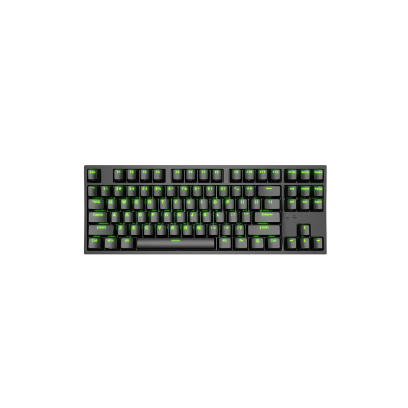 Genesis herná mechanická klávesnica THOR 404/RGB/Khail Box Brown/Drôtová USB/US layout/Čierna