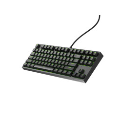 Genesis herná mechanická klávesnica THOR 404/RGB/Khail Box Brown/Drôtová USB/US layout/Čierna