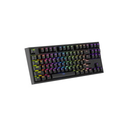Genesis herná mechanická klávesnica THOR 404/RGB/Khail Box Brown/Drôtová USB/US layout/Čierna