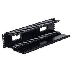 TRITON - 19' vyväzovací panel 2U plastový RAL9005