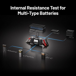 VIKING - TOPDON Tester autobatérií BT600P/3,5'' displej/5200mAh/6V,12V,24V