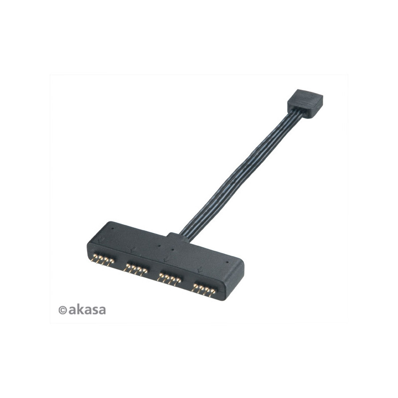AKASA - RGB LED splitter, 4-pin