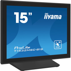 15'' iiyama T1532MSC-B1S: PCAP, 10P, FHD, HDMI, DP