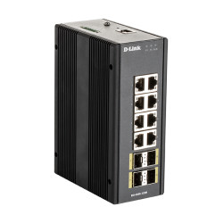 D-Link DIS-300G-12SW Industrial Gigabit Managed Switch with SFP slots