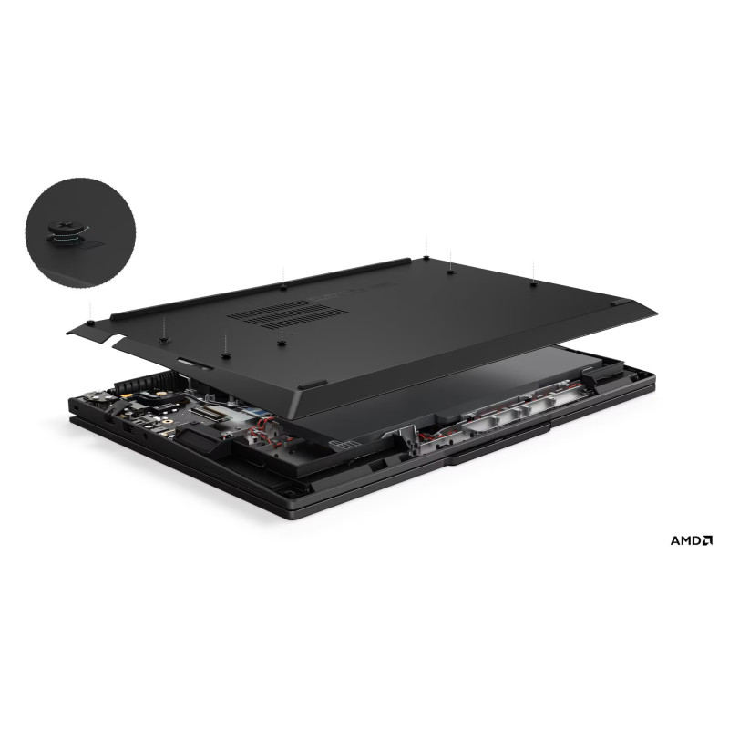 Lenovo ThinkPad T/ThinkPad T16 G5/AI7PRO-450/16''/WUXGA/32GB/512GB/AMD int/W11P/Black/3R
