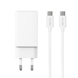 Epico GaN 65W adaptér EA65 s 1,2 m USB-C káblom