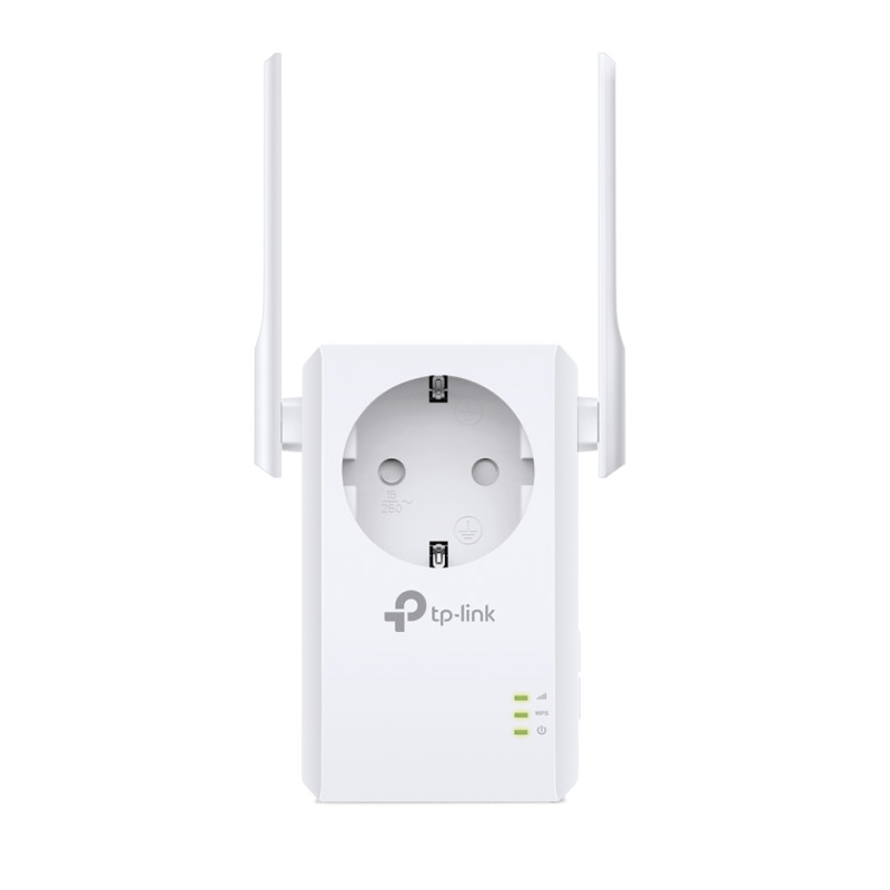 TP-Link TL-WA860RE 300 Mbps Wifi N Range Ext./AP, 1x10/100 RJ45, s priechodnou zásuvkou, power schedule