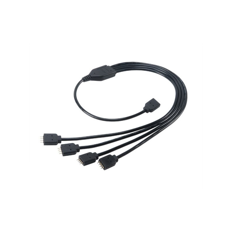 AKASA - RGB LED kábel-splitter- 50 cm