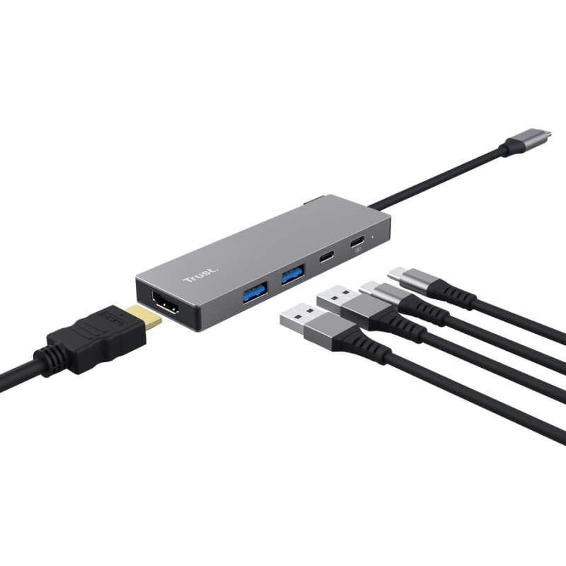 TRUST DALYX 5-IN-1 MULTIPORT ADAPTER