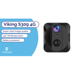 Minikamera Viking S309 4G/1080P/nočné videnie/pohybový senzor/2500mAh/mobilné aplikácie