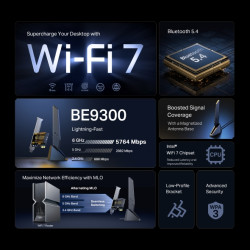 TP-Link Archer TBE553E BE9300 WiFi7 PCI Express