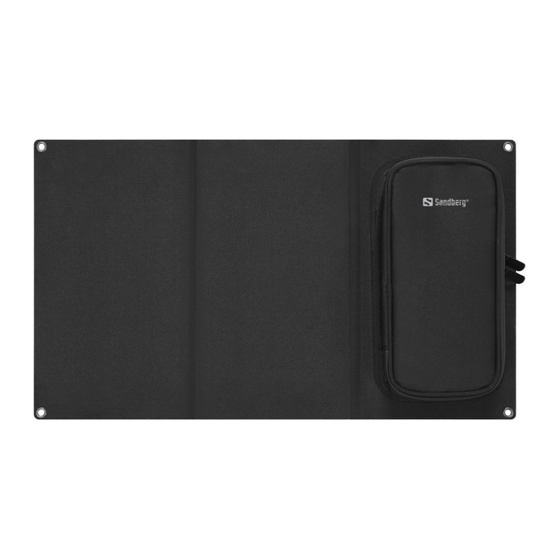 NONAME - Sandberg SolarPanel 22W Powerbank 10000 mAh, solárna powerbanka, čierna