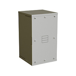 SOLARIX - Rack nástenný Sensa 21U 600mm,dv.sklo, sivý