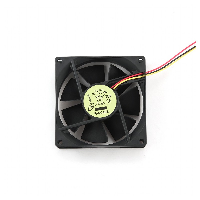 GEMBIRD 80 mm PC case fan, sleeve bearing