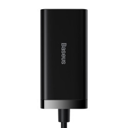 NONAME - Baseus Rýchlonabíjačka do siete GaN3, 2x USB-A, 2x USB-C 100W čierna