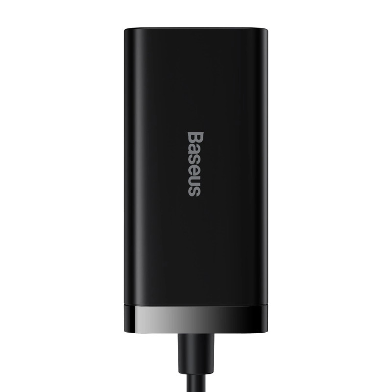 NONAME - Baseus Rýchlonabíjačka do siete GaN3, 2x USB-A, 2x USB-C 100W čierna