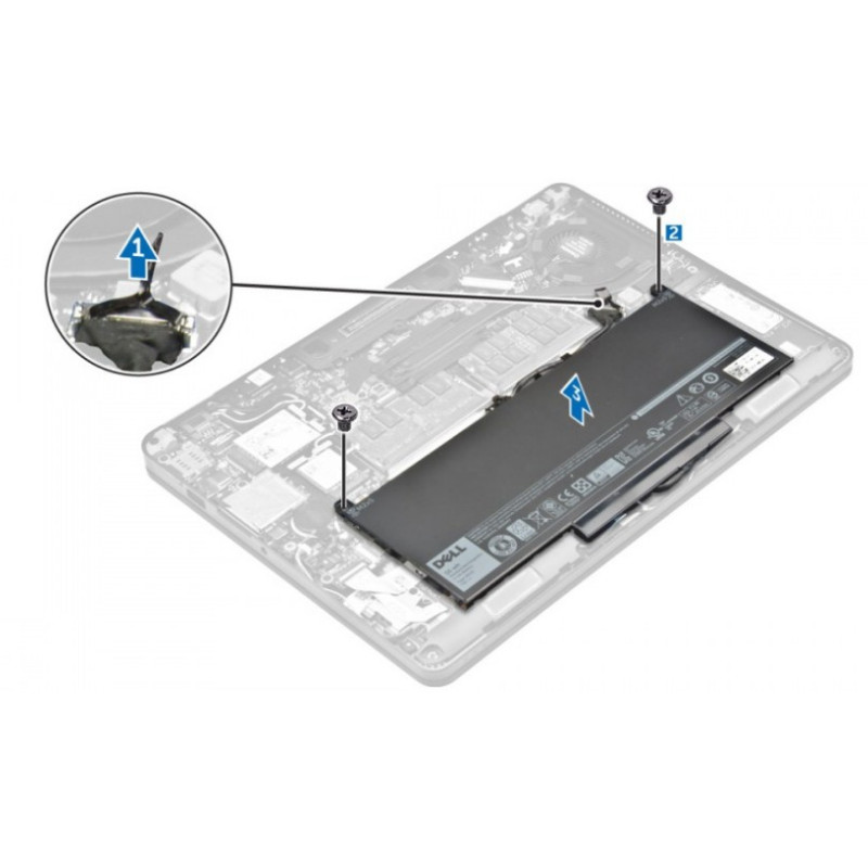 Dell Batéria 4cell 55W/HR pre Latitude E7270,E7470