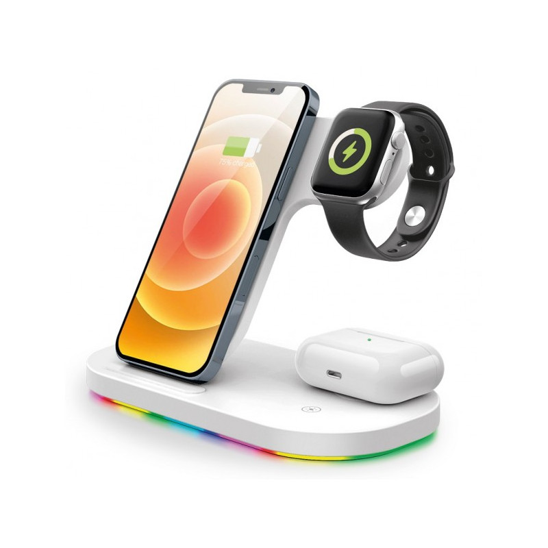 Aligator Stanica Smart Station A s bezdrôtovým nabíjaním 3v1, 15W