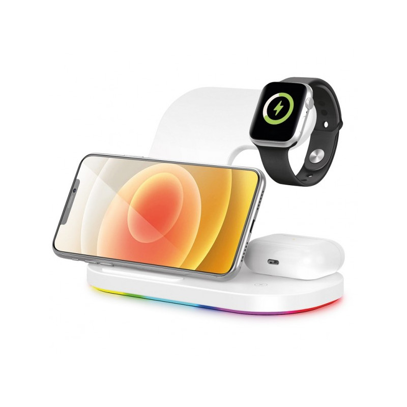 Aligator Stanica Smart Station A s bezdrôtovým nabíjaním 3v1, 15W