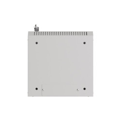 LANBERG RACKOVÁ SKRIŇA 10'' NÁSTENNÁ 4U/300X300 (FLAT PACK) S PRESKLENÝMI DVERAMI ŠEDÁ