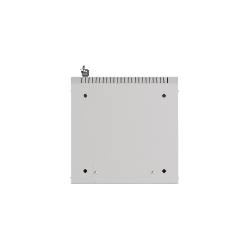 LANBERG RACKOVÁ SKRIŇA 10'' NÁSTENNÁ 4U/300X300 (FLAT PACK) S PRESKLENÝMI DVERAMI ŠEDÁ