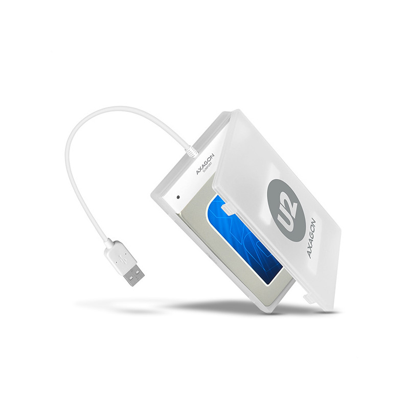 AXAGON ADSA-1S, USB2.0 - SATA HDD/SSD adaptér vr. 2.5'' púzdra