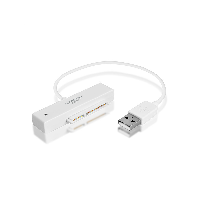AXAGON ADSA-1S, USB2.0 - SATA HDD/SSD adaptér vr. 2.5'' púzdra