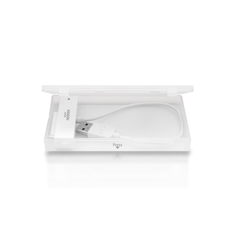 AXAGON ADSA-1S, USB2.0 - SATA HDD/SSD adaptér vr. 2.5'' púzdra