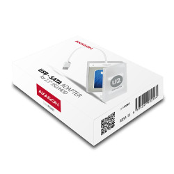 AXAGON ADSA-1S, USB2.0 - SATA HDD/SSD adaptér vr. 2.5'' púzdra