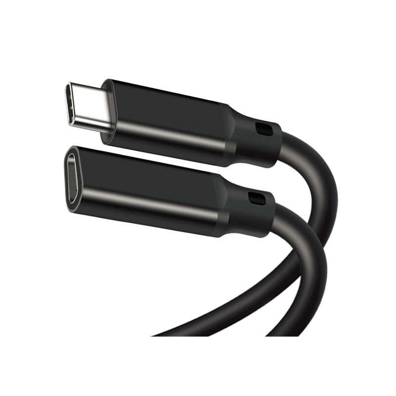 PremiumCord Predlžovací kábel USB 3.2 generation 2, C/male - C/female, 1m