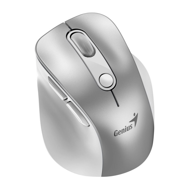 Genius Ergo 9000S Pre/Ergonomická/Optická/Pre pravákov/2 400 DPI/USB+BT/Strieborná