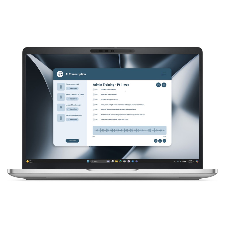 Dell Pro 13 Plus/PB13255/AI5PRO-340/13,3''/WUXGA/32GB/1TB/AMD int/W11P/strieborný/3R NBD