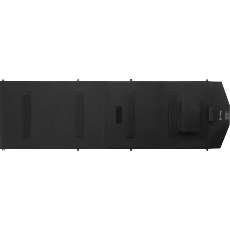 NONAME - Sandberg solárny panel - nabíjačka, výkon 200W, QC3.0+PD+DC, čierna