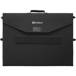 NONAME - Sandberg solárny panel - nabíjačka, výkon 200W, QC3.0+PD+DC, čierna