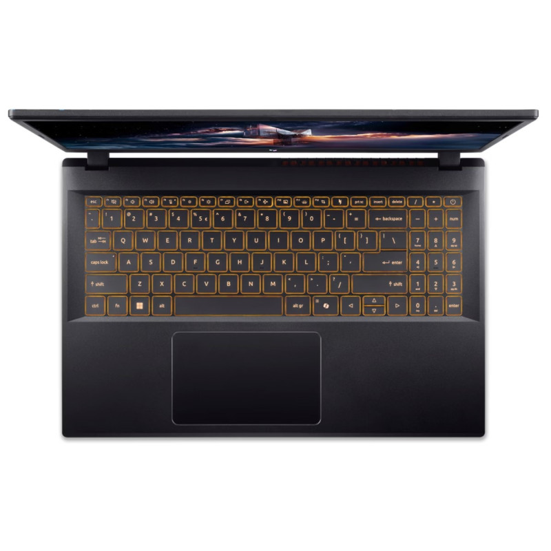 Acer Nitro V 15/ANV15-52-74BN/7-240H/15,6''/FHD/16GB/512GB/RTX 4050/Linux/Black/2R