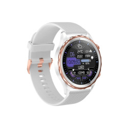 CARNEO Queen HR+/44mm/Rose Gold/Šport Band/White