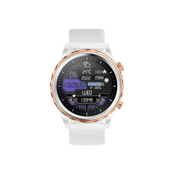 CARNEO Queen HR+/44mm/Rose Gold/Šport Band/White