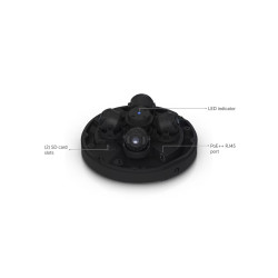 UBIQUITI ENTERPRISE - Ubiquiti UVC-AI-MS-4-B - UniFi Enterprise AI Multi Sensor 4, čierna