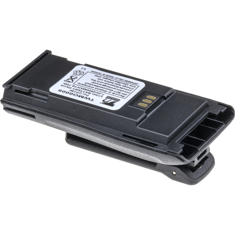 Batéria T6 Power pre Motorola CP040, CP150, CP250, Li-ion, 2600mAh, 18,7Wh